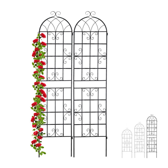 Trellis set of 2 in country style