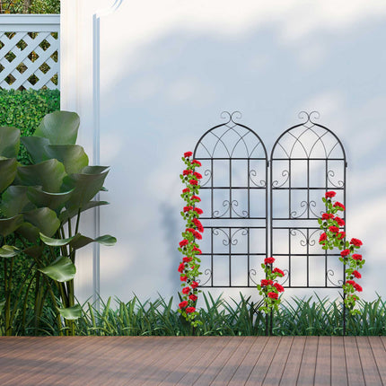 Trellis set of 2 in country style