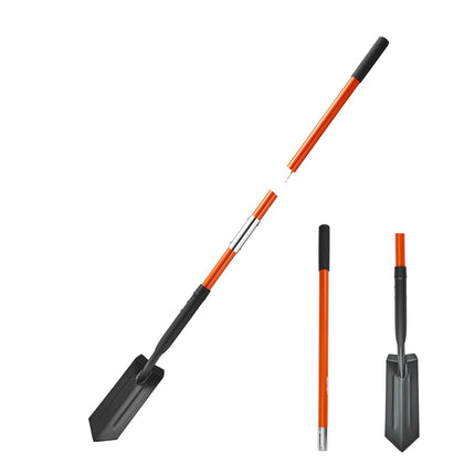 Trenching Shovel, 10.4 cm Blade, Fiberglass Handle