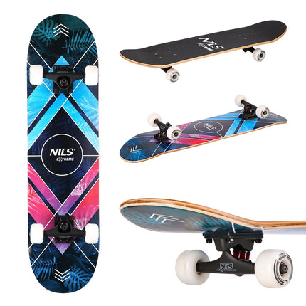 Triangel Skateboard, Durable Deck, Smooth Wheels