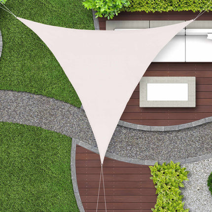 Triangular awning HDPE