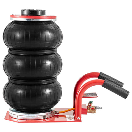 Triple Bag Pneumatic Air Jack, 3 Ton 6600 Lb, 5.5–17.7 In