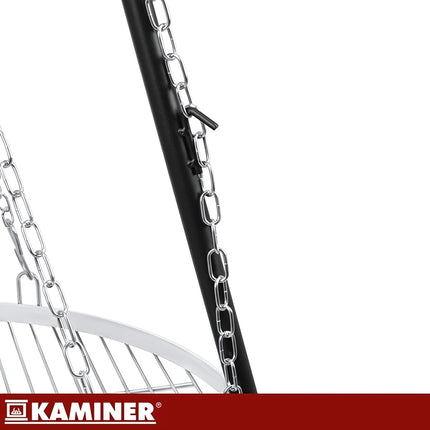Tripod Garden Grill 167 cm with 58 cm Stainless Steel Grate, Fire Pit