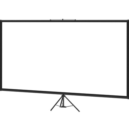 Tripod Projector Screen 80 Inch 16:9, 4K, Portable