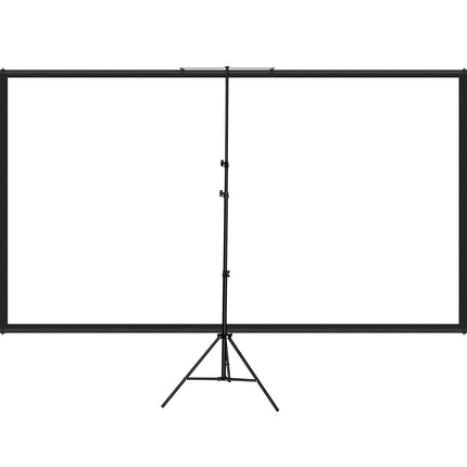 Tripod Projector Screen with Stand, 110 Inch 16:9 4K
