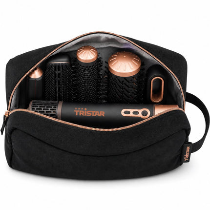 Tristar 7-in-1 Multistyler 1000W with Auto-Wrap Curlers, Diffuser, Storage Bag