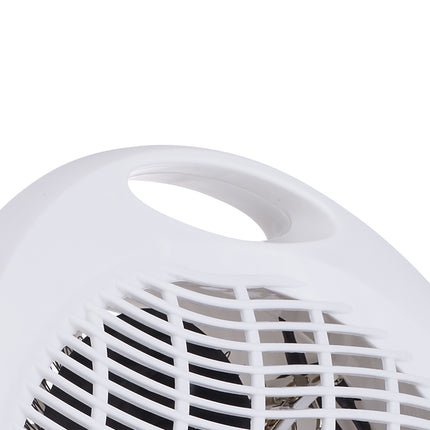 Tristar Fan Heater 2000W with Adjustable Thermostat, 2 Heat Settings, White