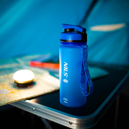 Tritan Water Bottle, 600 ml, Blue