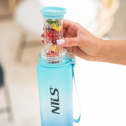 Tritan Water Bottle, Blue, Durable, BPA-Free