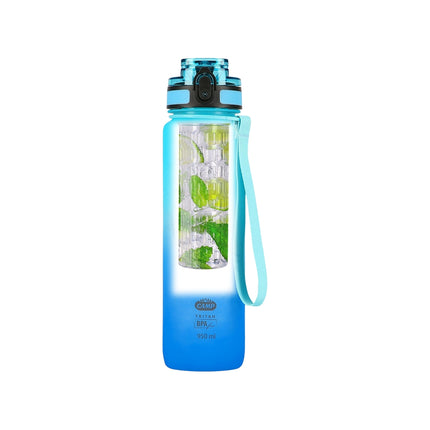 Tritan Water Bottle, Blue, Durable, BPA-Free