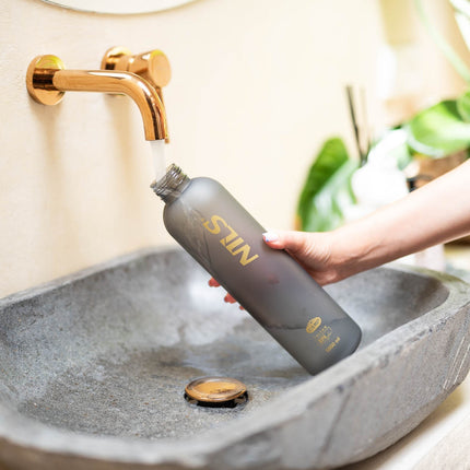 Tritan Water Bottle, Gray, 1000 ml