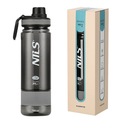 Tritan Water Bottle, Gray, 700ml