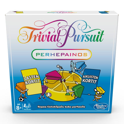 Trivial Pursuit Board Game Family Edition (In Finnish Lang.)