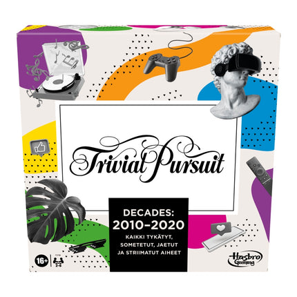 Trivial Pursuit Board Games Decades 2010 To 2020 (In Finnish Lang.)