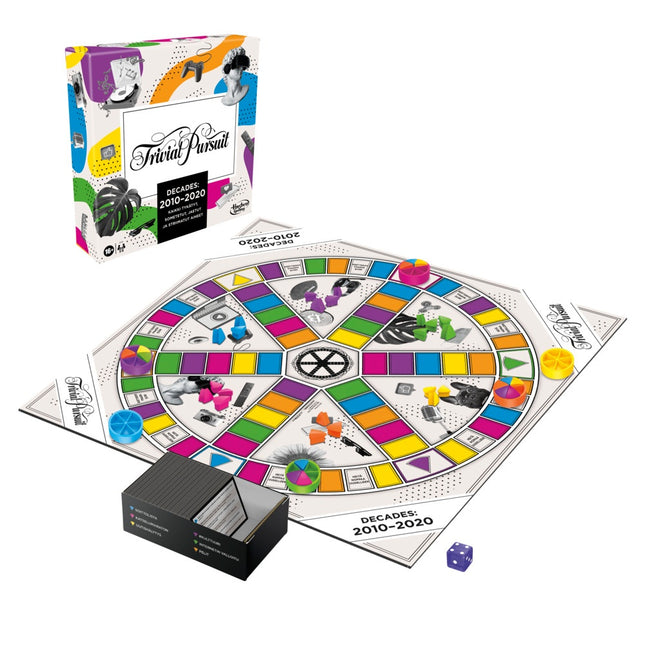 Trivial Pursuit Board Games Decades 2010 To 2020 (In Finnish Lang.)