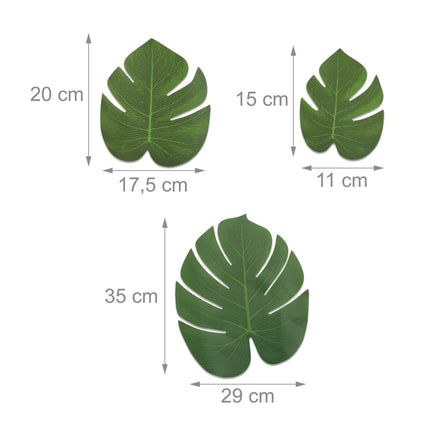 Tropical leaves set of 72
