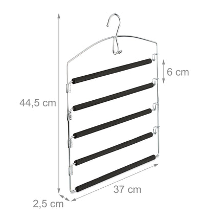 Trouser hanger 1s/3s pack