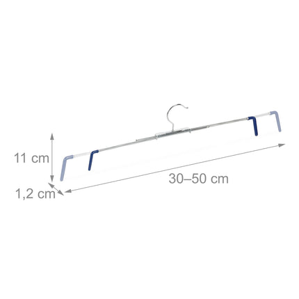 Trouser hanger set of 10