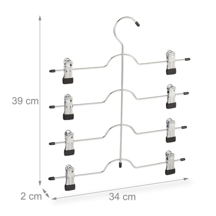 Trouser hanger set of 2