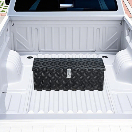 Truck Bed Aluminum Tool Box With Lock, 30 x 13 x 9.6 in