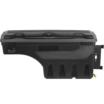 Truck Bed Wheel Well Tool Box, Waterproof, Lockable, 6.6 Gal