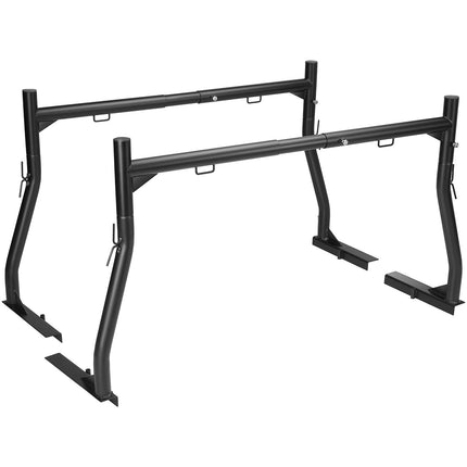 Truck Ladder Rack, 46-71 In Extendable, 800 lb Steel