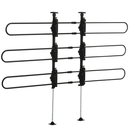 Adjustable universal divider for car trunks, steel, 89-150X76-124 cm