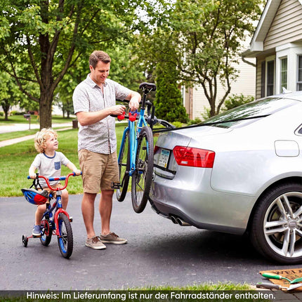 Trunk Mount 3-Bike Rack with Anti-Sway Straps & Soft Padding