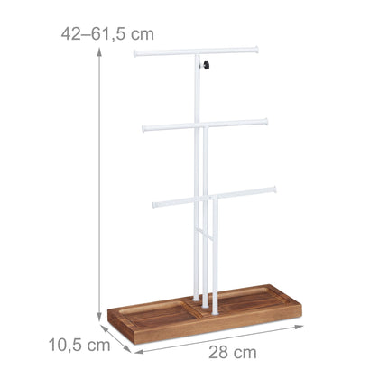 T-shaped jewelry stand