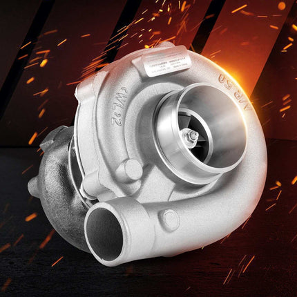 Turbocharger with Gasket Kit, Fits 1.5–4.0L Engines, Ductile Iron Housing