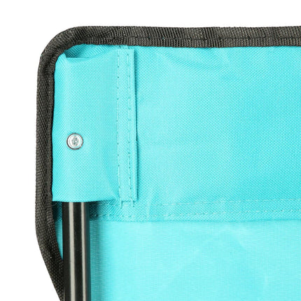 Turquoise Folding Camping Chair – Lightweight, Portable