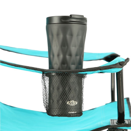 Turquoise Folding Camping Chair – Lightweight, Portable