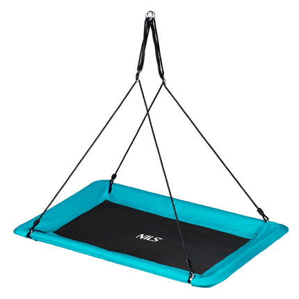 Turquoise Saucer Swing, Outdoor Hanging Seat