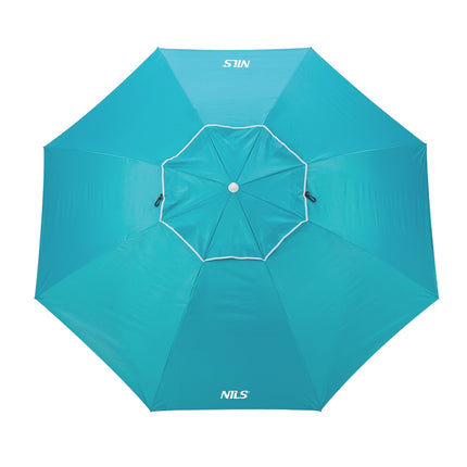 Turquoise XL Beach Umbrella, 220 cm