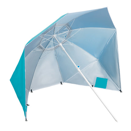 Turquoise XL Beach Umbrella, 220 cm