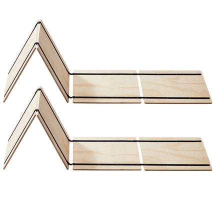 Twin Bunkie Board – 10mm Foldable Wooden Slats, 8pc