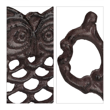Twine Roll Holder Owl Cast Iron