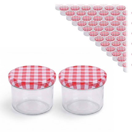Twist-Off Preserving Jars, 220 ml, Airtight Lids