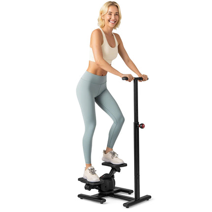 Twist Stair Stepper with Adjustable Handle & LCD Display