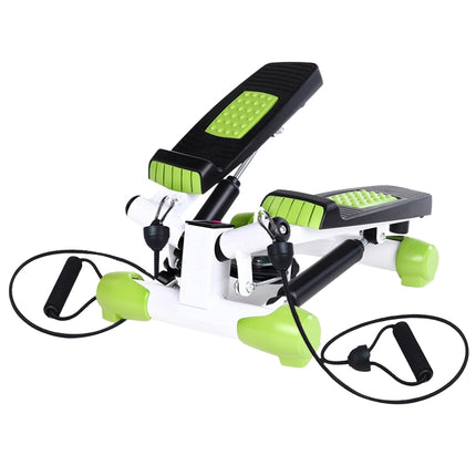 Twist Stepper with Ropes, Green – Compact Fitness Equipment