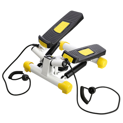 Twist Stepper with Ropes, Yellow – Compact Fitness Equipment