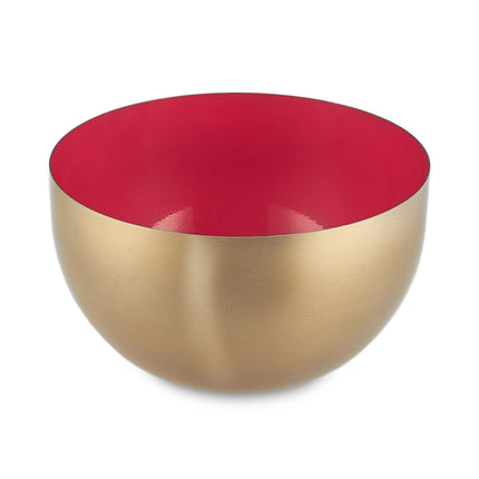 Two-Tone Stainless Steel Serving Bowl