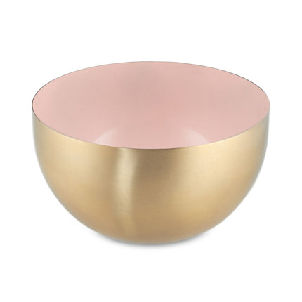 Two-Tone Stainless Steel Serving Bowl