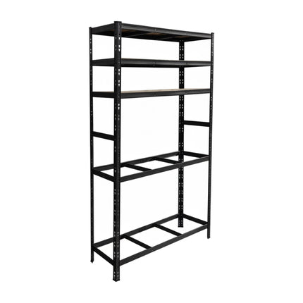 Tyre Rack, 3-Shelf Steel Storage With Adjustable Spacing