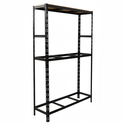 Tyre Rack, Steel, Adjustable Shelves, Floor-Safe Feet