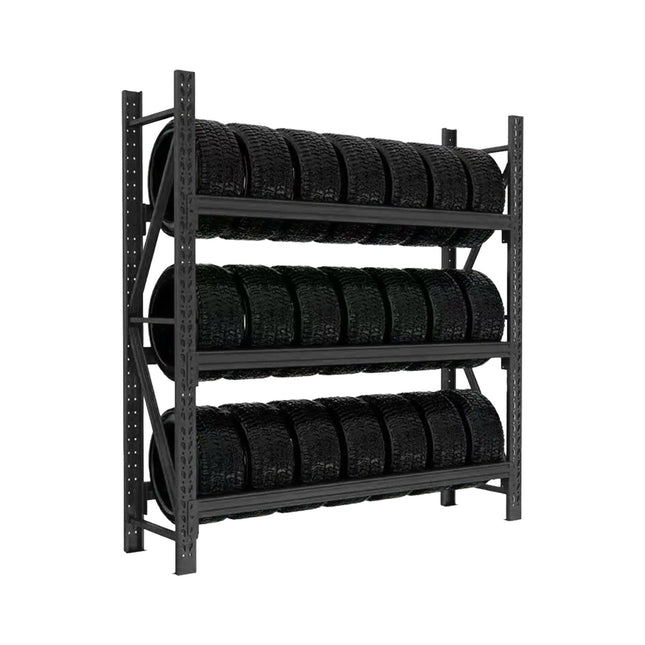 Tyre Rack for 21 Car Tyres – Adjustable Storage