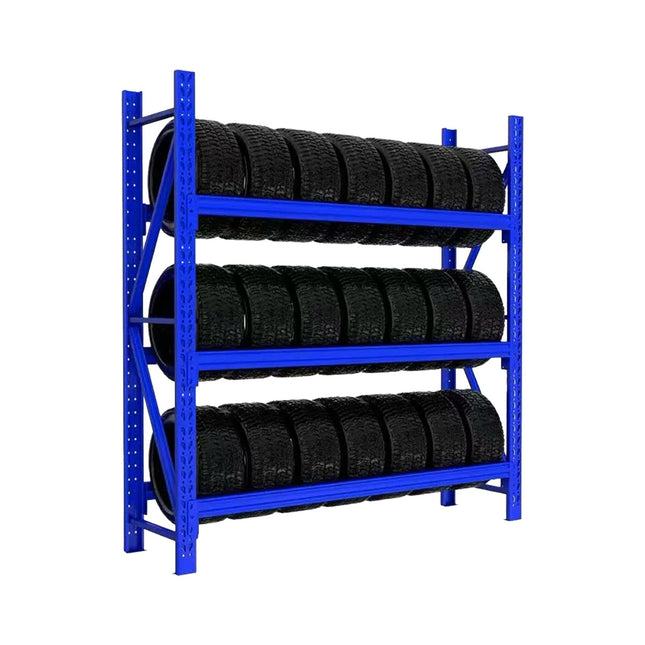 Tyre Rack for 21 Car Tyres – Adjustable Storage