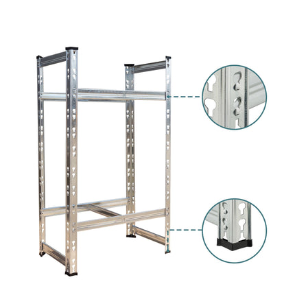 Tyre Rack for 4–6 Tyres, Adjustable Steel Frame