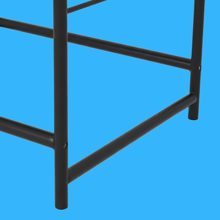 Tyre Rack for 8 Tyres, Adjustable Carbon Steel