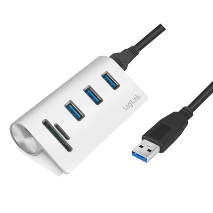 USB3.0 3-port hub + memory card reader